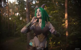 Косплеер показала Меритру из World of Warcraft — лидера Зелёной стаи драконов