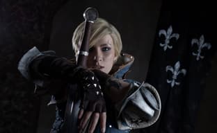 Косплеер воплотила Бьянку из The Witcher 2: Assassins of Kings — воительницу отряда «Синие Полоски»
