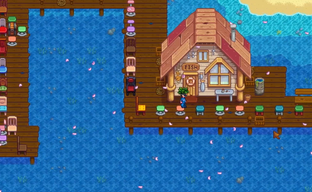 Спидраннер Stardew Valley построил трассу из кресел и табуретов, чтобы замедлить время