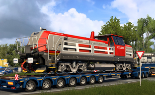 В Euro Truck Simulator 2 улучшили графику, тюнинг, и добавили возможность перевозить многотонные локомотивы — стартовала бета обновления 1.56