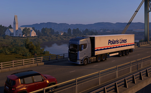 Сложные названия церквей «страны огня и льда» в Euro Truck Simulator 2. Новые скриншоты дополнения про Исландию.