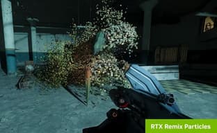 NVIDIA обновила RTX Remix и добавила поддержку физических частиц с трассировкой лучей