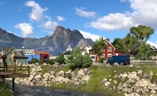 Авторы Euro Truck Simulator 2 показали первый геймплей северного дополнения Nordic Horizons