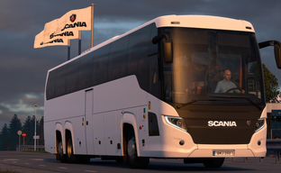 Новый геймплей в Euro Truck Simulator 2 — показали первый автобус и вид из кабины