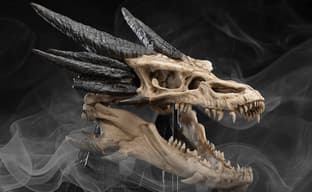 Weta Workshop Opens Pre-Order for Miniature Smaug Skull from "The Hobbit" Film Trilogy