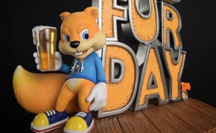 Возвращение проблемной белки: First 4 Figures выпустит статую в виде обложки платформера Conker’s Bad Fur Day 