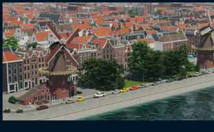 Для Cities Skylines 2 вышел бесплатный набор с архитектурой Нидерландов и модульным кладбищем