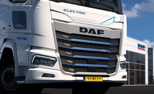 В Euro Truck Simulator 2 добавили новый грузовой электромобиль DAF