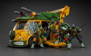 JoyToy открыла предзаказ на модель черепашьего фургона из мультсериала «Черепашки-ниндзя»