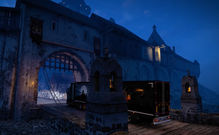 В Euro Truck Simulator 2 и ATS открыли охоту на Дом Ведьмы — стартовал хэллоуинский ивент с призами