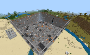 Два года работы за 30 секунд — фанат Minecraft показал таймлапс раскопок древнего города