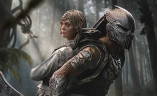 "The Hunt Has Begun!": Iron Studios Opens Pre-Order for the Dak and Thia Statue from "Predator: Badlands"