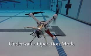 Loon Copter: The Air + Surface + Underwater Drone