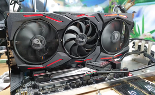 Видеокарта ASUS ROG Strix GTX 1660 Ti после запуска останавливает вентиляторы до нагрева GPU выше 55 градусов