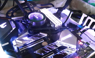 Материнская плата Gigabyte Z390 Aorus Xtreme - работа подсветки, вариант 2й