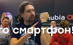 Смартфон Nubia Alpha можно надеть на руку. Но зачем?