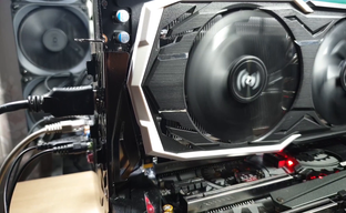 MSI GeForce RTX 2070 Armor 8G OC - останов вентиляторов после запуска ПК