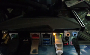 ASRock Z390 Phantom Gaming 9 в режиме светомузыки