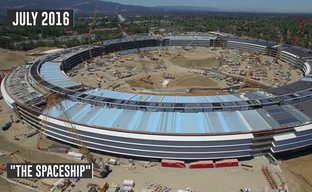 Take a look at the breathtaking pace of construction at Apple Campus 2 over the past 6 months