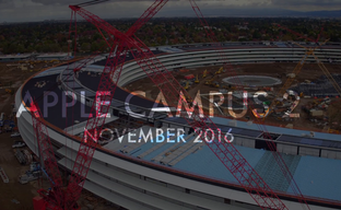 Новая штаб-квартира Apple - ноябрь 2016 года