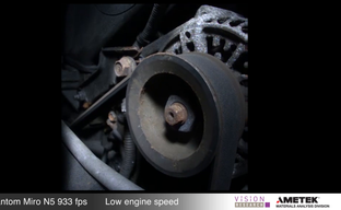 Miro N5 engine test at 933 and 1196 fps