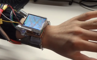WristWhirl׃ One-handed Continuous Smartwatch Input using Wrist Gestures