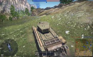 War Thunder: Intel i3-4160+GT730, 1280x800, middle
