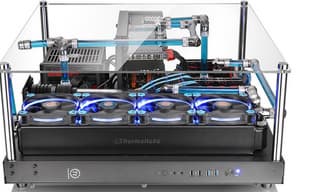 Обзор эффектного корпуса Thermaltake Core P5 для демонстрации компонентов ПК 