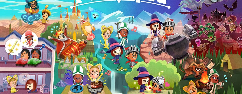 Приключение Miitopia выйдет на Switch в конце мая. Это улучшенная игра с 3DS