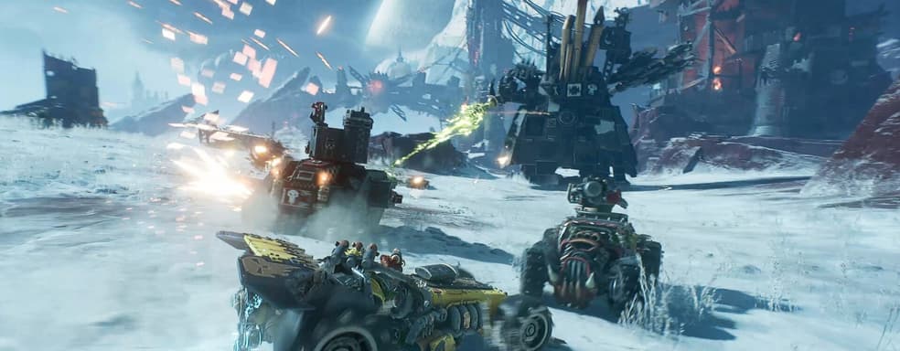 Warhammer 40,000: Speed Freeks доступна в Steam бесплатно. Смотрим трейлер гоночного боевика