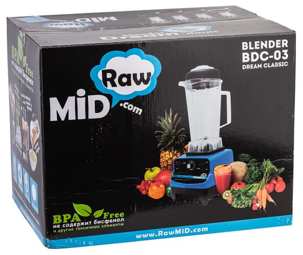 Профессиональный стационарный блендер Rawmid BDC-03