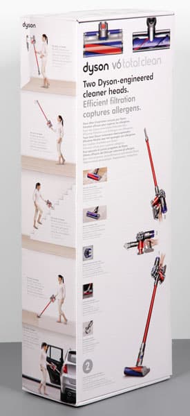 Пылесос Dyson V6 Total Clean, коробка Пылесос Dyson V6 Total Clean, коробка