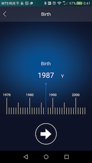Скриншот приложения Elephone W2