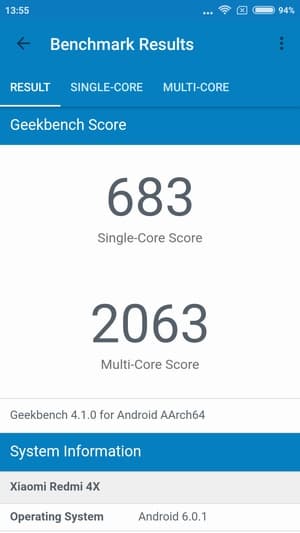 Обзор смартфона Xiaomi Redmi 4X