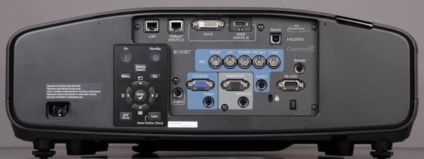 Проектор Epson EB-G7905U, задняя поверхность