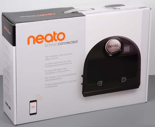 Neato Botvac Connected, коробка Neato Botvac Connected, коробка