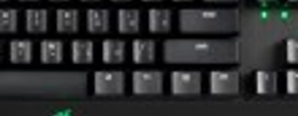 Клавиатура Razer Blackwidow X Tournament Edition — ничего лишнего