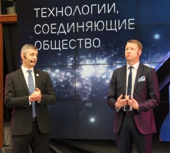 Роберт Пушкарич и Ханс Вестберг — руководство Ericsson