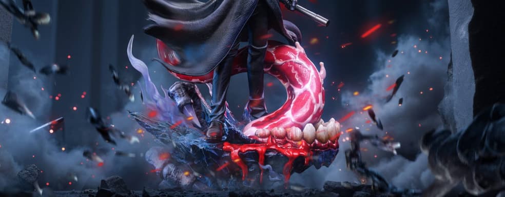 Черный Жнец: Black And White Studio открыла предзаказ на статую Кена Канеки из аниме «Токийский гуль»