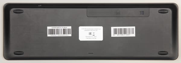 Клавиатура Harper KBTCH-155. Вид снизу Клавиатура Harper KBTCH-155. Вид снизу