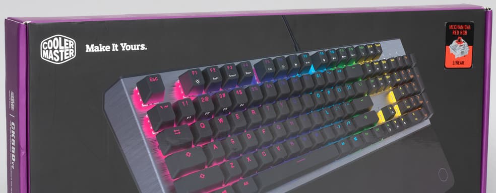 Игровая клавиатура Cooler Master CK550v2