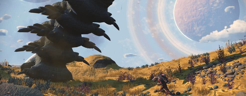 В No Man's Sky появился песчаный червь из «Дюны»