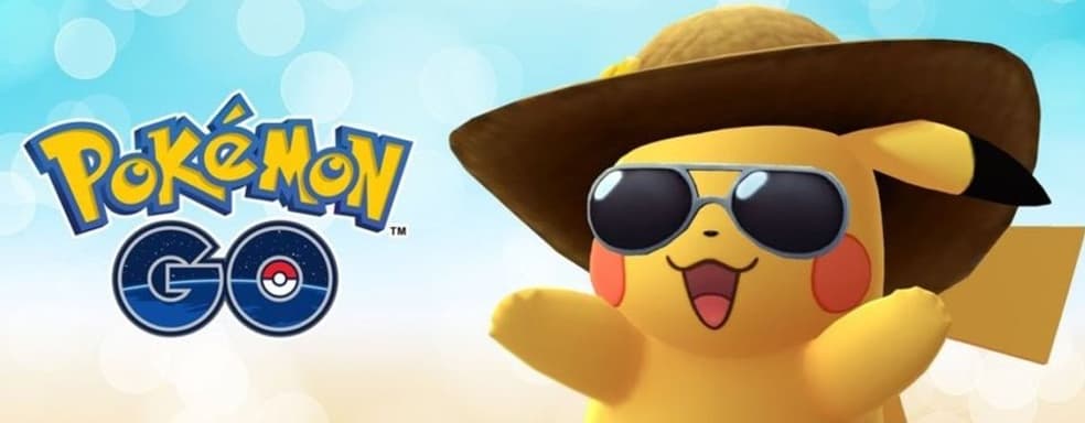 Pikachu in a summer hat returns to Pokemon GO
