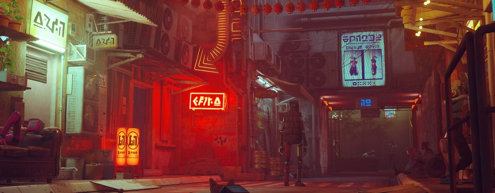 Получение Платинового трофея в Stray потребует влезть в азартную игру, проспать больше часа и много царапаться