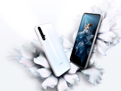 Honor 20 теперь доступен в России в морозно-белом цвете