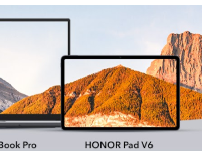 Honor объявляет о старте продаж планшета Honor Pad V6 и обновлённых ноутбуков серии Honor MagicBook 