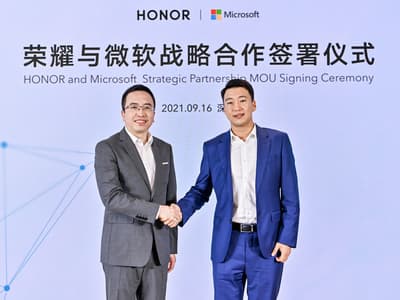 Honor заключила стратегическое партнёрство с Microsoft. На следующей неделе выйдет топовый ноутбук MagicBook V 14 с Windows 11 и сдвоенной камерой