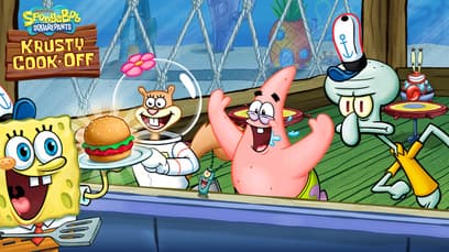 Губка Боб: Готовка бургеров