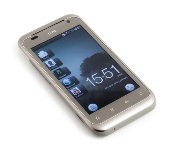 HTC Rhyme, лицевая поверхность HTC Rhyme лицевая поверхность