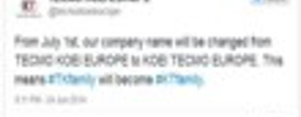 Tecmo Koei стала Koei Tecmo в Европе